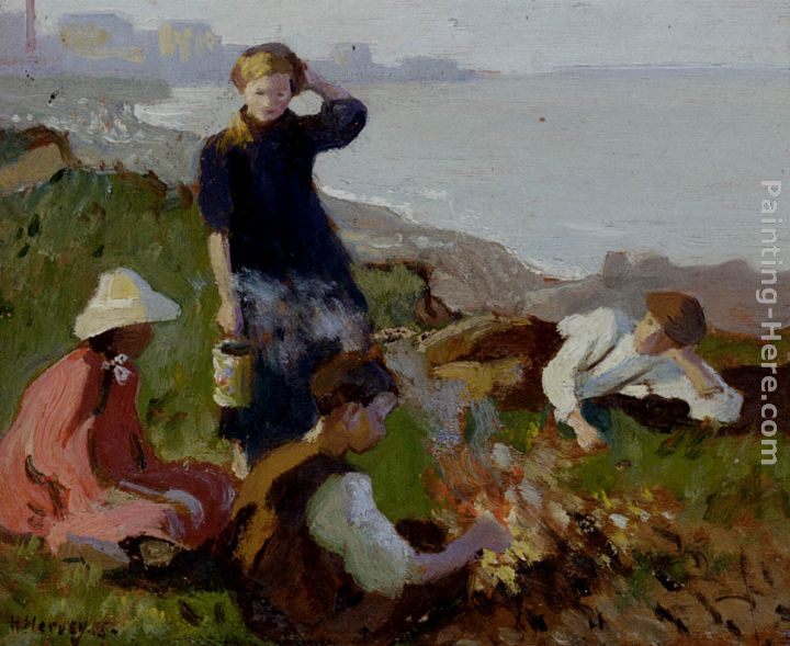Harold Harvey The Bonfire